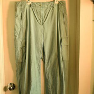 Worth seafoam cargo pants size 8